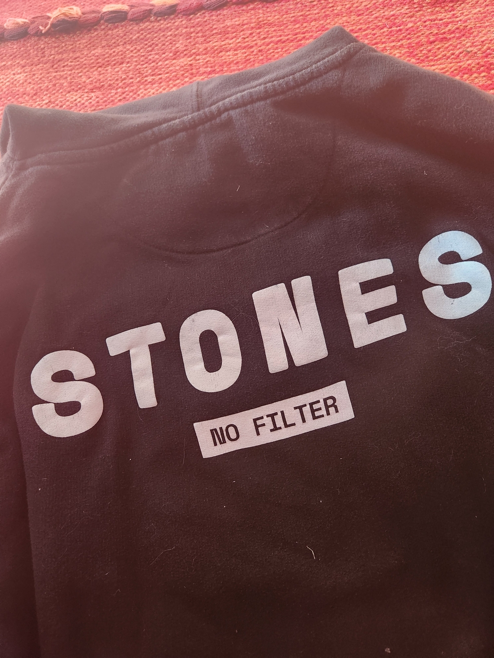Vintage Rolling STONES  Red Graphic Tongue Logo - Picture 4 of 6